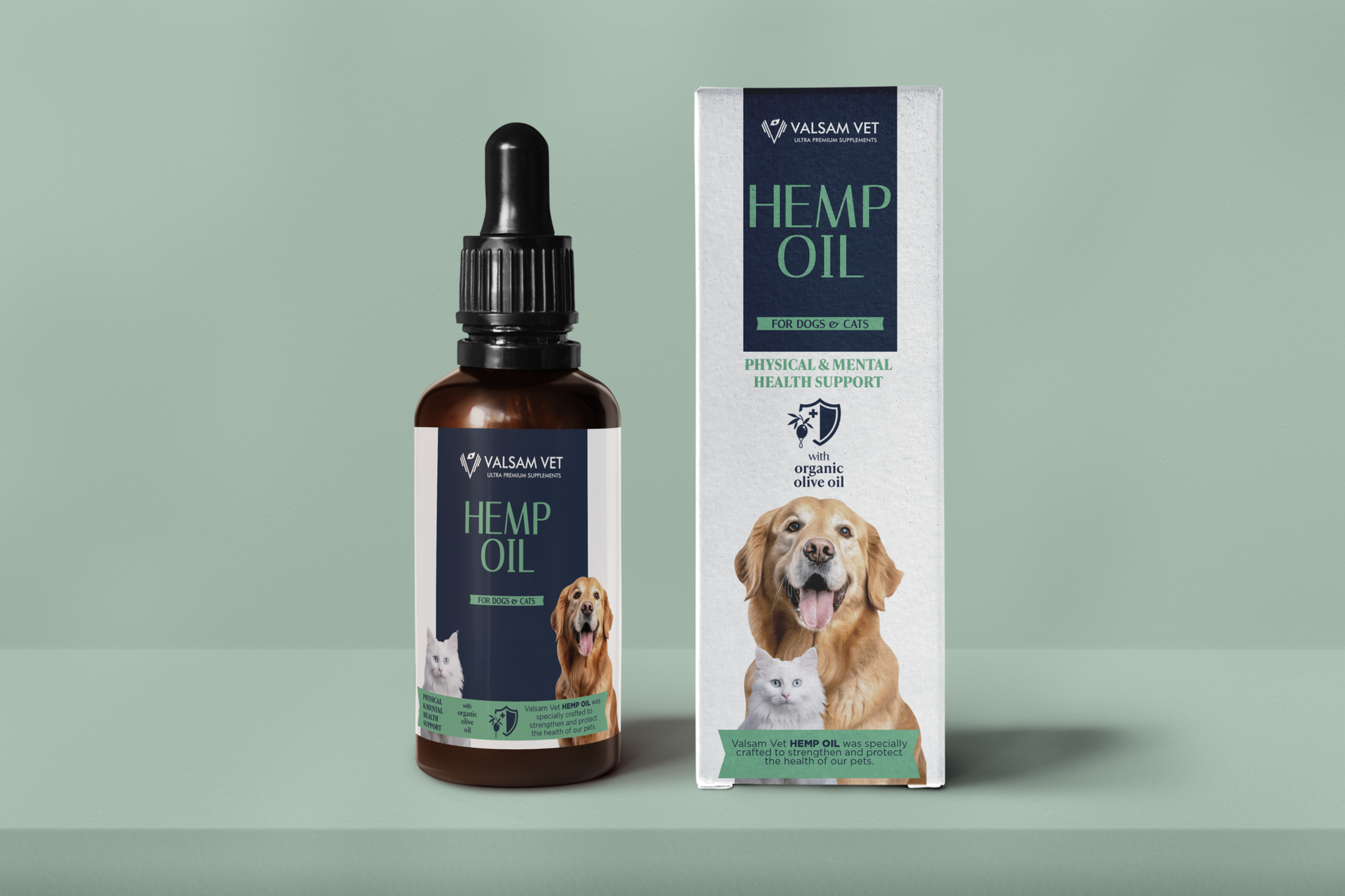 Valsam Vet Pet Supplements - Hemp Oil